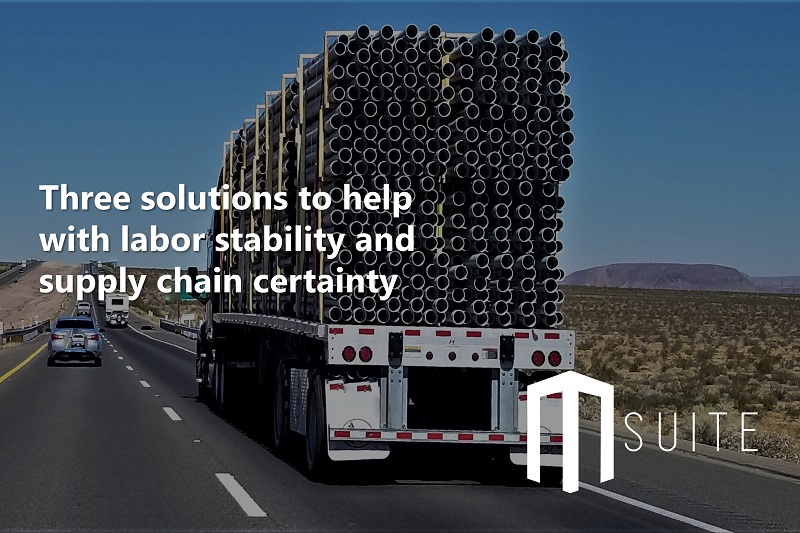 Three solutions to help with labor stability and supply chain certainty