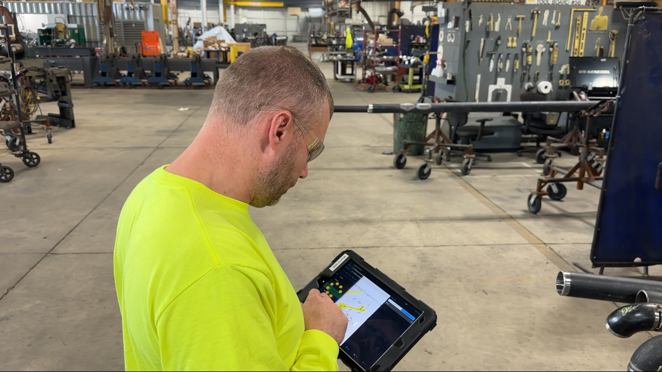 Bassett Mechanical Worker on Tablet - MSUITE