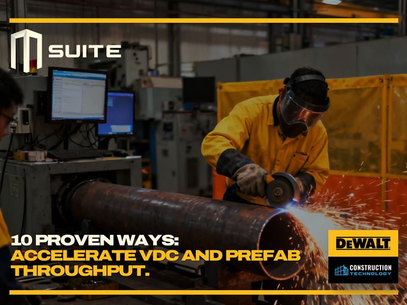 10 Proven Ways to Accelerate VDC and Prefab Throughput