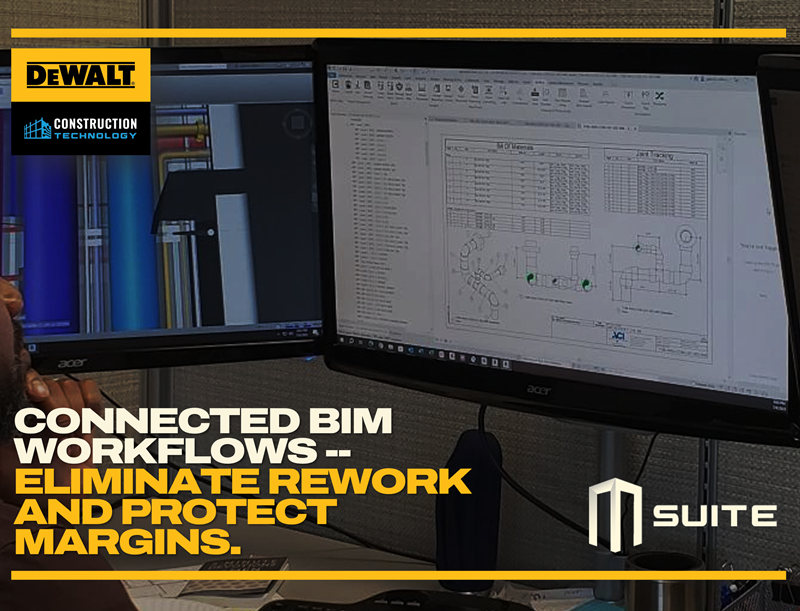 How Contractors Use Connected BIM Workflows to Eliminate Rework and Protect Margins