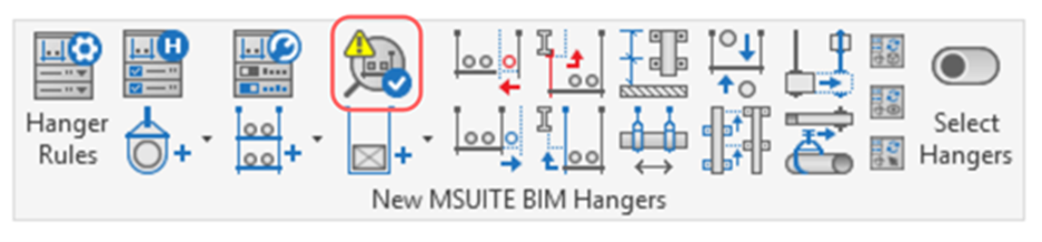 Hanger Health Check - MSUITE BIM 9.0