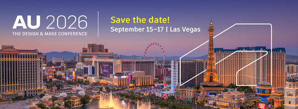 Autodesk University 2026 for AU Las Vegas, focused on BIM, construction technology, and digital workflows.