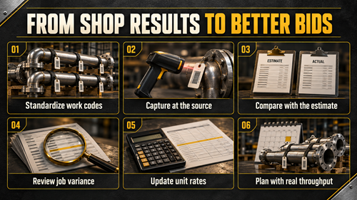 From Shop Results to Improved Bids